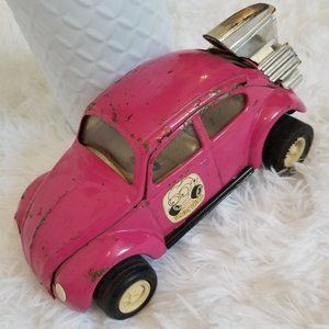 Vintage Tonka VW Bug Plum Wild Toy Car Volkswagen Die-cast Collectible